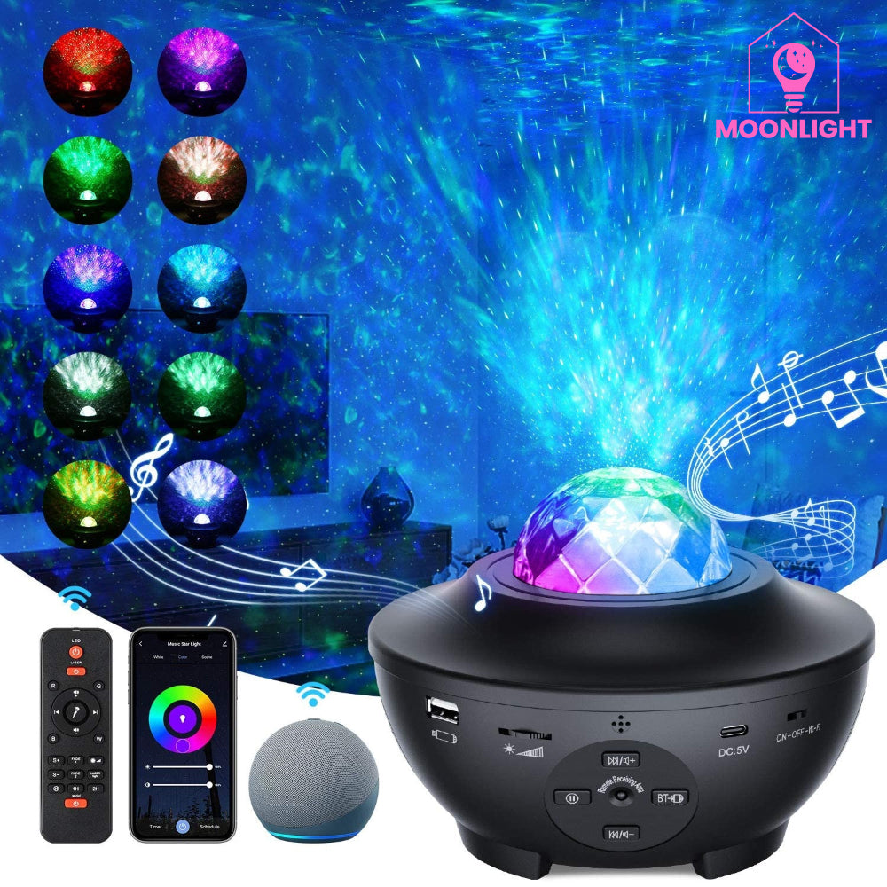 Galaxy Projector Night Lamp – MoonLights