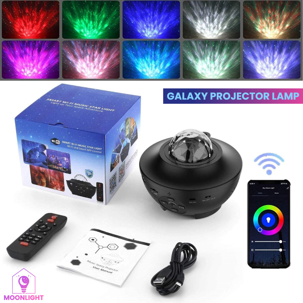 Galaxy Projector Night Lamp – MoonLights