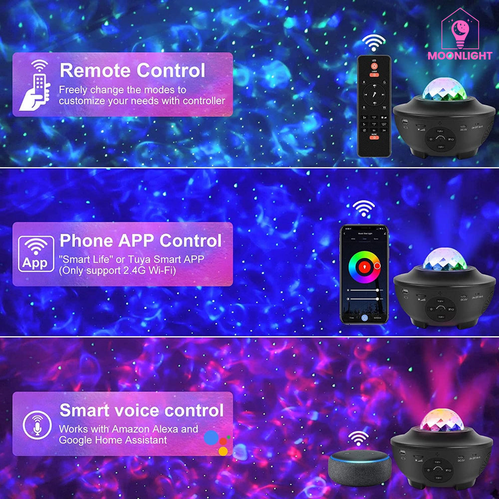 Galaxy Projector Night Lamp