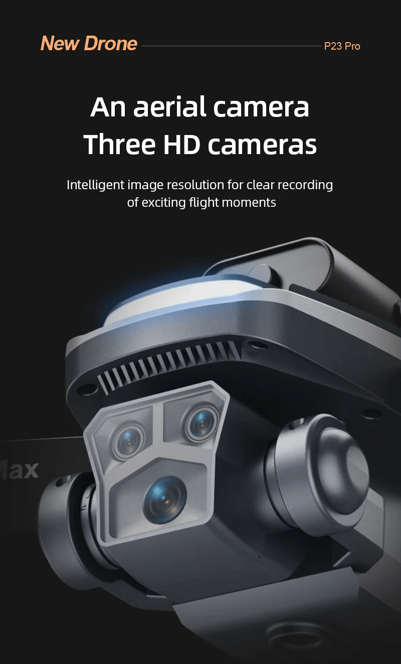 P23 Pro Smart Obstacle Avoidance Drone – Perfect for Beginners & Kids