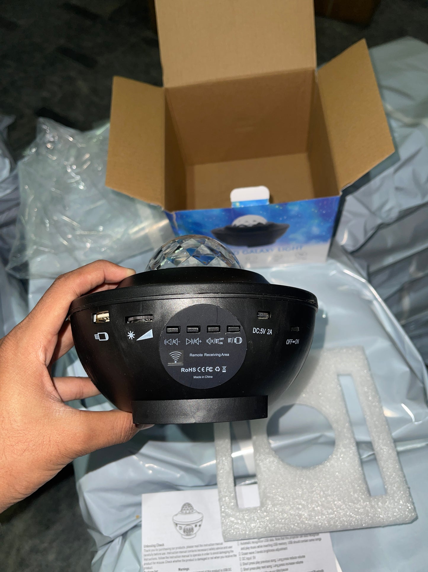 Galaxy Projector Night Lamp