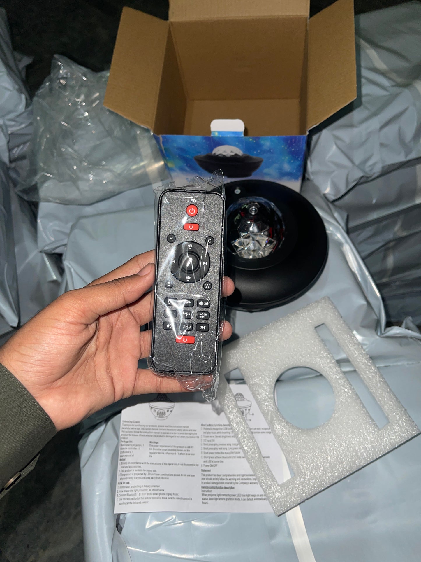 Galaxy Projector Night Lamp