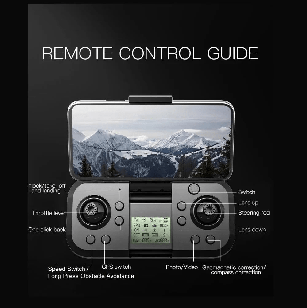 P23 Pro Smart Obstacle Avoidance Drone – Perfect for Beginners & Kids